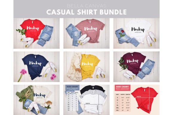 Casual Tshirt Mock Up Bundle: A Designer’s Review