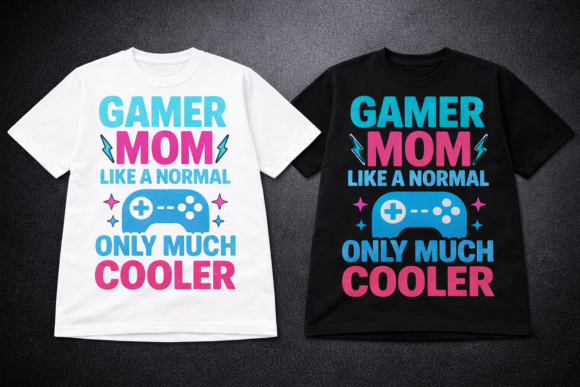 Gamer Mom Graphics: T-Shirt Designs Review