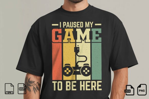 I Paused My Game Vintage Shirt: A Designer’s Review