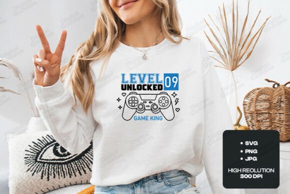 Level Nine Unlocked: Graphics for T-Shirt Designs