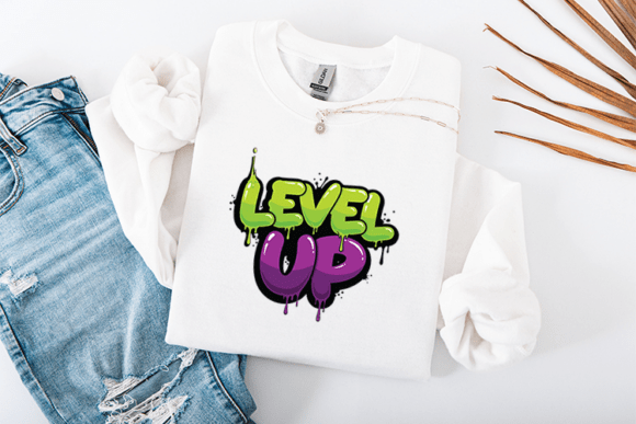 Level Up Green Purple Slime Drip: A Designer’s Review